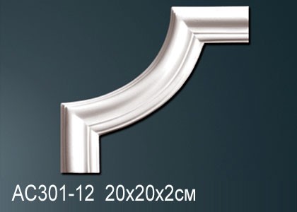 Угловой элемент из полиуретана AD301-12 Perfect: идеальное решение для современного дизайна и отделки