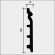 1.53.110 Плинтус напольный из полиуретана: идеальное решение для современного дизайна и отделки
