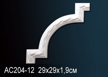 Угловой элемент из полиуретана AC204-12 Perfect: идеальное решение для современного дизайна и отделки