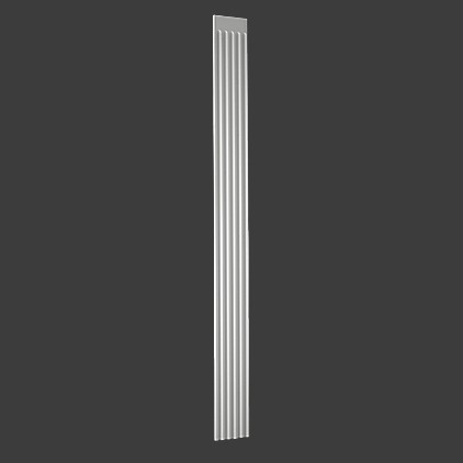 Ствол пилястры из полиуретана 1.22.030: идеальное решение для современного дизайна и отделки