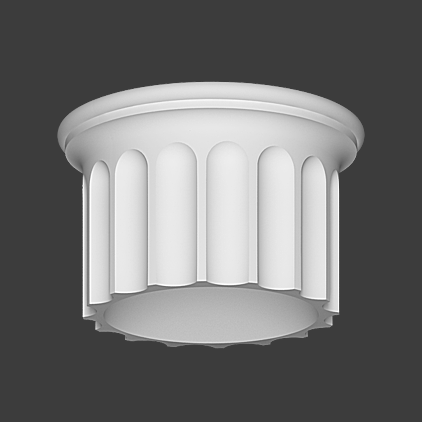 Тело колонны из полиуретана 4.12.003: идеальное решение для современного дизайна и отделки