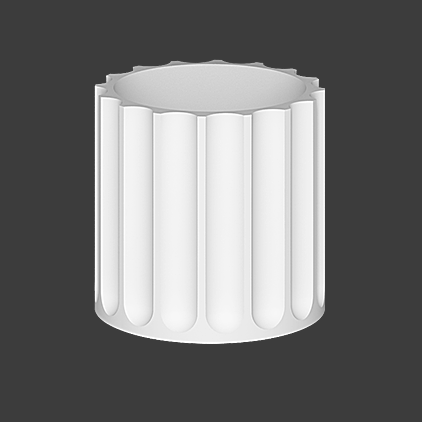Тело колонны из полиуретана 4.12.005: идеальное решение для современного дизайна и отделки