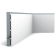 SX207 SQUARE Плинтус напольный Orac Decor (МФП): идеальное решение для современного дизайна и отделки
