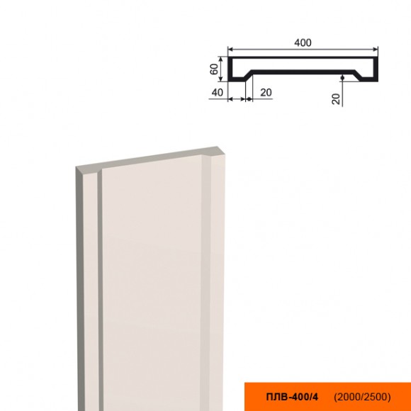Пилястра (тело) ПЛВ-400/4 (2м.): идеальное решение для современного дизайна и отделки