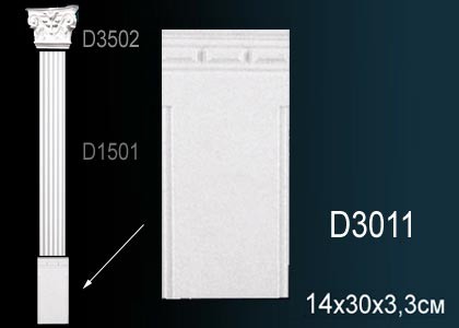 Основание пилястры D3011 Perfect: идеальное решение для современного дизайна и отделки