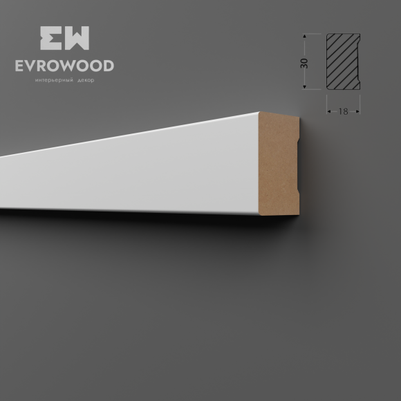 R010 Рейка Evrowood: идеальное решение для современного дизайна и отделки