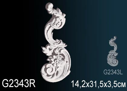 Декоративный элемент G2343R Perfect: идеальное решение для современного дизайна и отделки