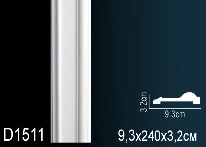 Дверное обрамление D1511 Perfect: идеальное решение для современного дизайна и отделки