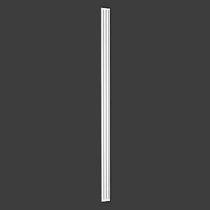Ствол пилястры из полиуретана 1.22.050: идеальное решение для современного дизайна и отделки