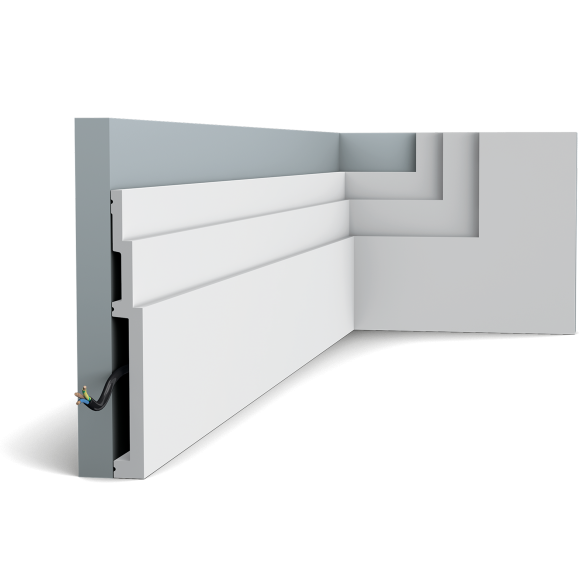 SX181 High Line Плинтус напольный Orac Decor: идеальное решение для современного дизайна и отделки
